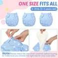 thumbnail image 2 of Casewin Baby Cloth Diapers 8 Pack Adjustable Washable and Reusable Pocket Diapers for Baby Girls-No Inserts, 2 of 8
