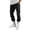 Black, variant on Blekii Mens Cargo Pants Drawstring Elastic Waist Casual Baggy Pant Streetwear Multi Pockets Army Green