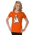 thumbnail image 4 of Diamond Mickey Ring Princess Jewel Womens Slim Fit Graphic Tee Brisco Brands L, 4 of 5