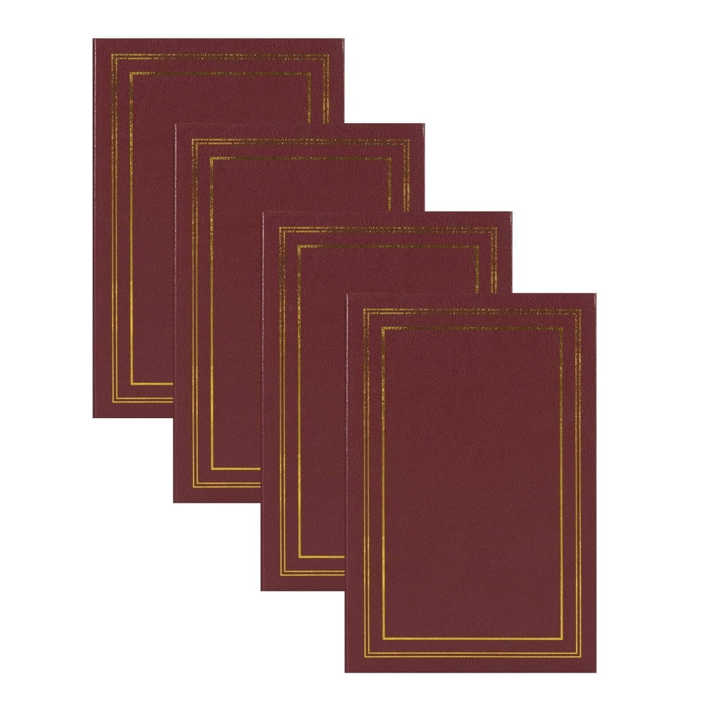 DesignOvation Traditional Photo Album Set of 4