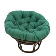 thumbnail image 2 of International Caravan Furniture Piece 42-Inch Rattan Papasan Chair with Solid Twill Cushion, 2 of 4