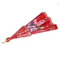 thumbnail image 3 of Abanico Hugo Plegable Decoración Baile Oriental Floral Color Rojo Negro, 3 of 10
