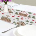 thumbnail image 4 of Yayeee Table Runner 70 inches Long Home Kitchen Dinning Party Decoration, Brown Nordic Christmas, 4 of 7