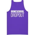 thumbnail image 1 of Homeschool Dropout Neon Tank Top, 1 of 1