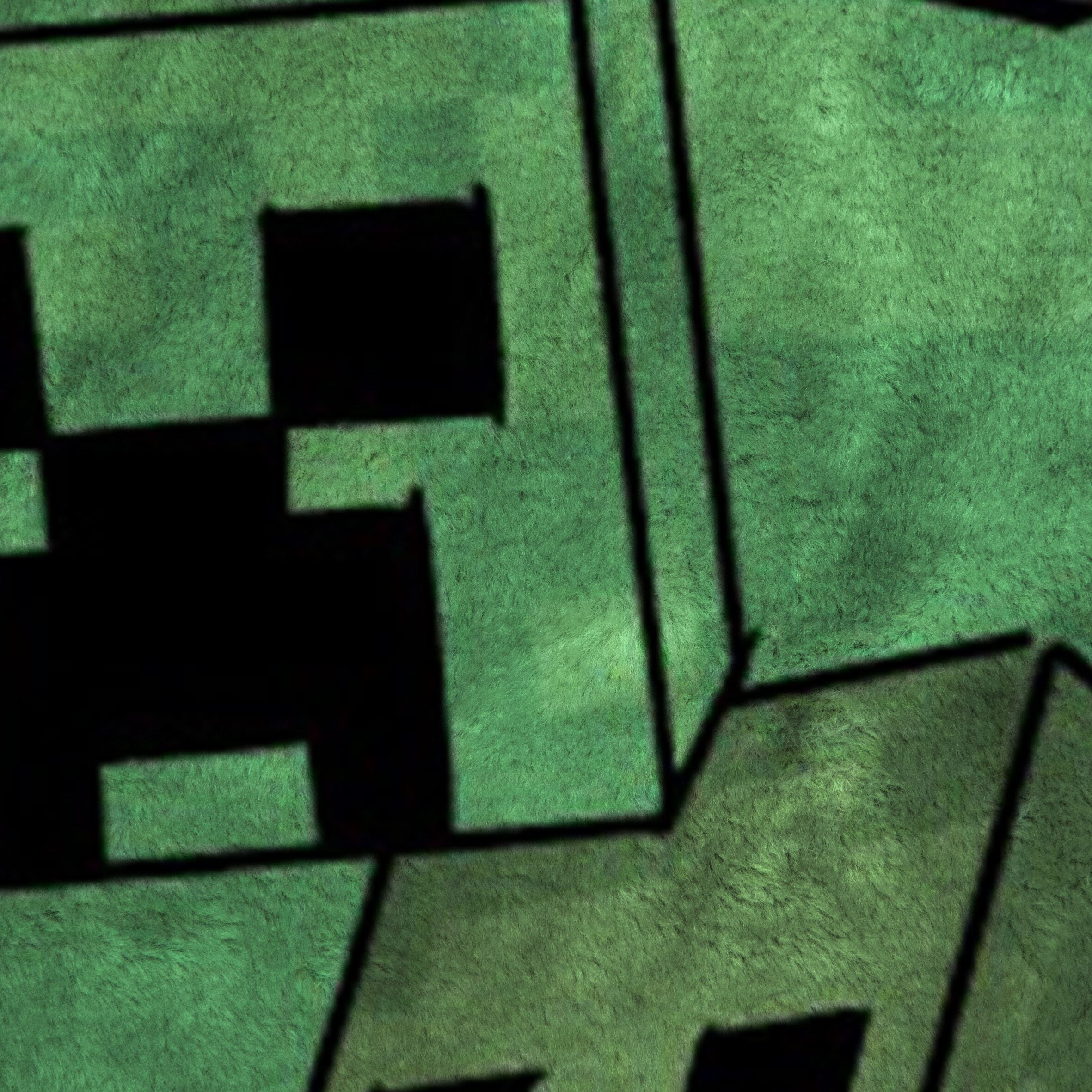 Minecraft Rising Mobs 46" x 60" Coral Fleece Throw Blanket, Polyester, Green, Mojang