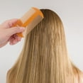 thumbnail image 4 of 3 peines de doble cara para piojos, portátiles, para masajear el cuero cabelludo (naranja), 4 of 8