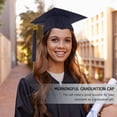 thumbnail image 3 of EeaseCA 1 Pc Practical Graduation Meaningful Bachelor Hat Headgear (Free Size), 3 of 8