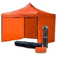 thumbnail image 1 of Toldo Carpa Con Pared Impermeable Plegable Acero 3x3 M naranja KingsHouse TOLPAR3X3-1-IMP, 1 of 8