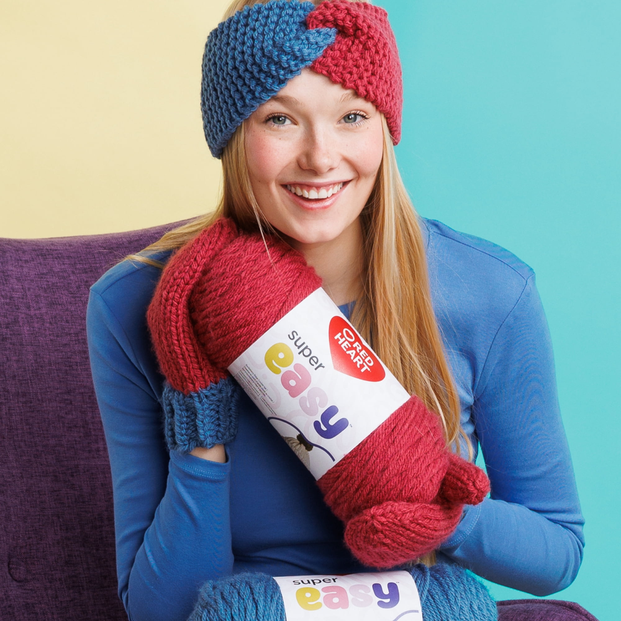 Red Heart® Super Easy™ #6 Super Bulky Acrylic Yarn, Moss 8.8oz/250g 238 Yards (3 Pack)