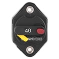 thumbnail image 1 of Breaker 40 Amp Manual Reset Circuit Breaker Switch Car Boat Fuse Holder Waterproof, 1 of 8