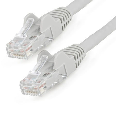 UPC: 0065030892490 | StarTech 6in (15cm) Lszh Cat6 Ethernet Cable  10 Gigabit Snagless Rj45 100w Poe Patch Cord  Cat 6 10gbe Utp Network Cable with Strain Relief  Gray/Fluke Tested/Etl/Low Smoke Zero Halogen – Category