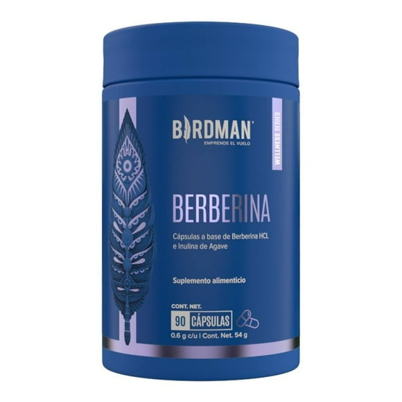 Suplemento Alimenticio Birdman Berberina 90 Cap