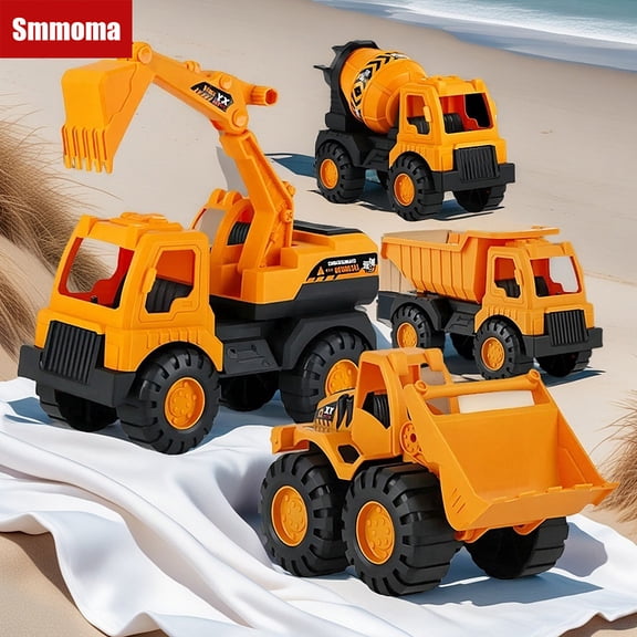 Crane model children's excavator mixing simulation digger dump truck engineering vehicle boys toy car gift