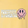 thumbnail image 6 of Wild Bobby Positivity is Powerful Streetweart Garment-Dyed Washed Look Short Sleeve T-Shirt, 6 of 6