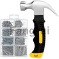 thumbnail image 4 of For 601 Pcs Nail Assortment Kit And Small Hammer Nails For Hanging Pictures Nails For Wall Picture, 4 of 5
