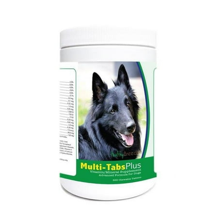 UPC: 0840235179733 | Healthy Breeds 840235179733 Belgian Sheepdog Multi-Tabs Plus Chewable Tablets – 365 Count