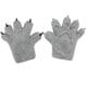 thumbnail image 4 of Guantes de animales para hombres y mujeres, accesorios de cosplay, guantes de peluche con forma de pata de gatito para adultos Gris, 4 of 9