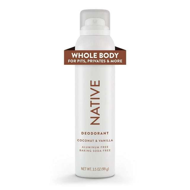 Native Whole Body deodorant, Coconut & Vanilla, 99G