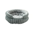 thumbnail image 2 of Qiweii Winter Plush Round Pet Bed Soft Warm Fluffy Nest Comfortable for Cats Small Dogs Home, 2 of 6