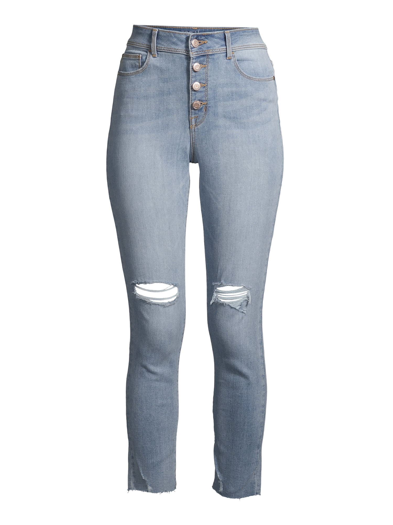 time and tru high rise jeans