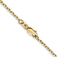 thumbnail image 3 of 10K Yellow Gold Cable Chain Styles Necklace 1.8 mm D/C Round Open Link 18 inch, 3 of 4