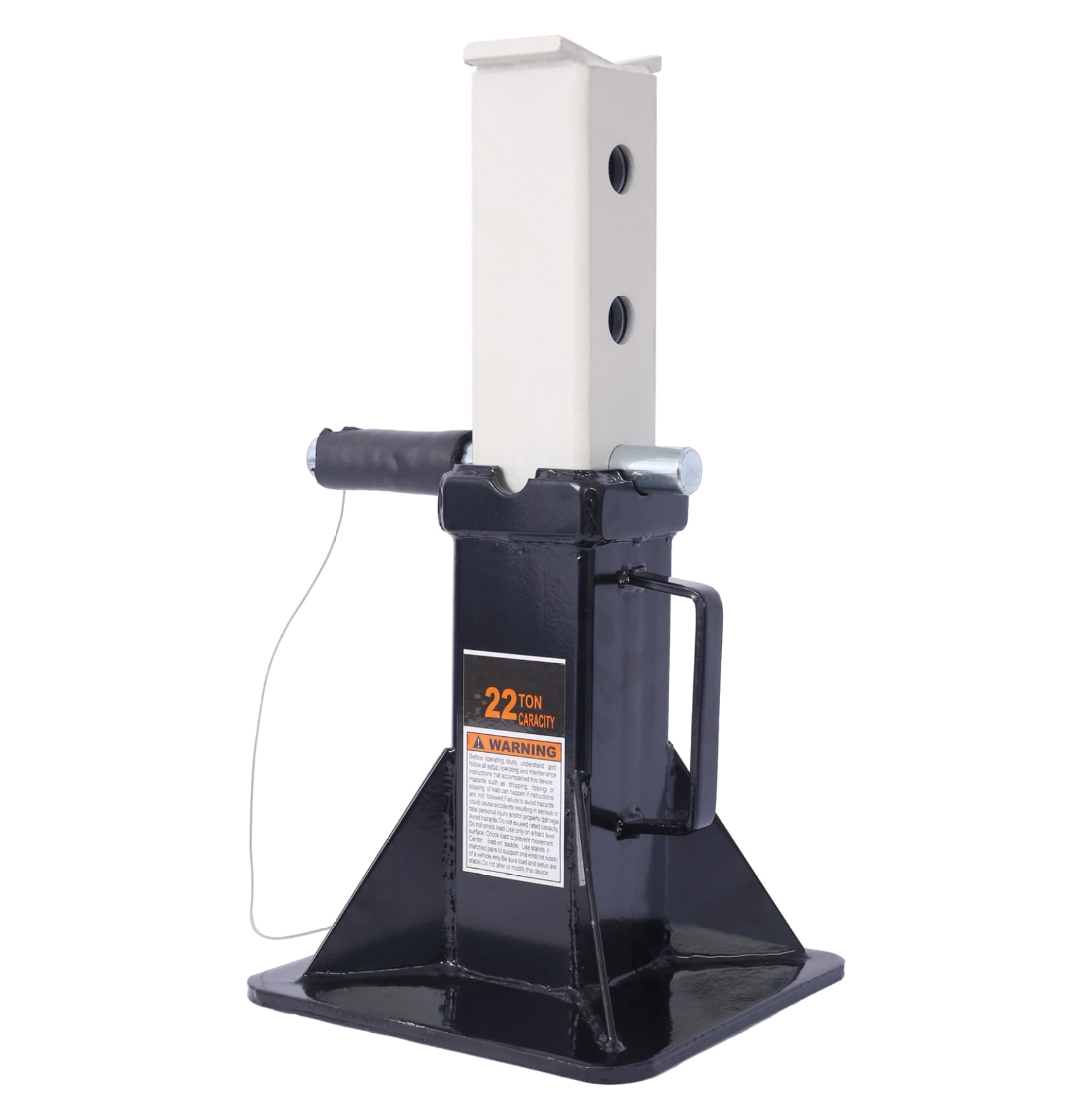 Car Jack Stands 22 Ton (44,000lb) - Heavy Duty Pin Type - 1 Pair