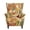 Geometric Abstract, variant on Qpednta Pink Rose Wingback Chair Covers, 2 PCS Wingback Chair Slipcover for Leather Chair, Elastic Stain Resistant Armchair Cover for Guest Room