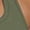 Army Green-1, variant on Womens Crew Neck Halter Tank Top Padded Ribbed Cropped Tank Trendy Backless Slim Fitted Basic Workout Cami Tops