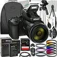 thumbnail image 1 of Nikon COOLPIX P950 Digital Camera + Advanced Accessory Bundle: SanDisk 128GB Extreme Pro SDXC, 6PC Gradual Color Filter Kit, 2x Replacement Batteries & Much More (33pc Bundle), 1 of 10