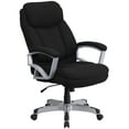thumbnail image 3 of Emma + Oliver 500 lb. Big & Tall Black Fabric Executive Swivel Ergonomic Office Chair - Arms, 3 of 14