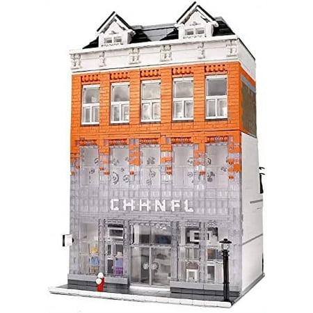General Jim’s Toys & Bricks Crystal Palace Shop, Modular City Building Blocks Set with LED Light Kit