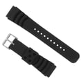 thumbnail image 5 of LOLIPPYY Stylish Silicone Watch Band 22mm Watch Strap Watch Wristband for Replacement (Black), 5 of 7