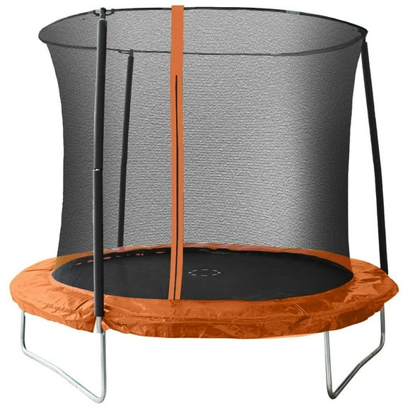Trampolin Brincolin 08 Pies 2,44 m Con Red de Seguridad y Estructura de Acero