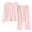 O10-Pink, variant on Ulitacool Girl Outfits Round Neck Cartoon Pattern Long Sleeve Tops Pants Elegant Toddler Playsuit 12-18 Months Pink