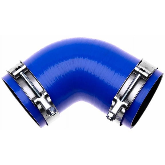 Line to Intercooler Hot Side Intercooler Hose Kit - Compatible with 2001 - 2010 Chevy Silverado 2500 HD 6.6L V8 Diesel 2002 2003 2004 2005 2006 2007 2008 2009