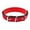 Red Black, variant on dnusflzt Adjustable Dog Collar,Heavy Duty Breathable Nylon Wide Dog Collars with Metal Buckle D Ring for Large Medium Small Dogs