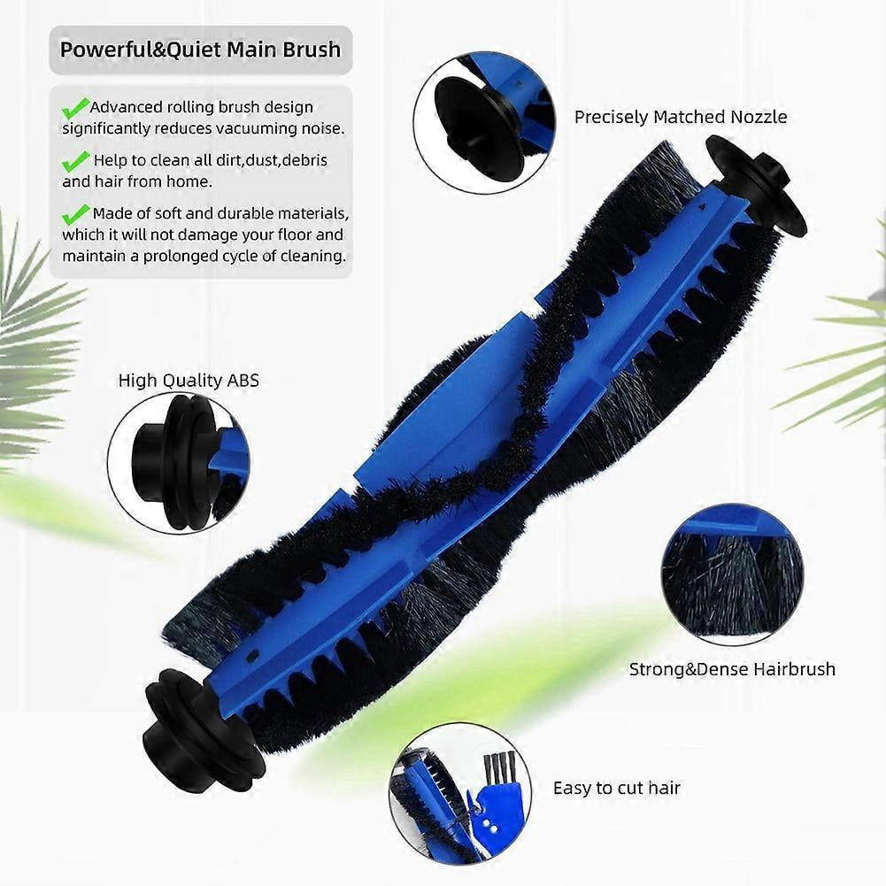 For Eufy Robovac 11S / 25C / 30 / 30C / 35C / 12 / 15T / 15C Slim Robot Vacuum Cleaner Main Side Br As shown