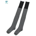 thumbnail image 4 of Deago Women High Thigh Socks Cotton Knit Warm Over Knee Thick Tights Long Stocking Knee High Leg Warmer (Gray), 4 of 11