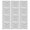 Silver gray, variant on Pack of 12 Square Foam Panels Soundproof Wall Panels Polyester Acoustics Tiles