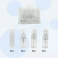 thumbnail image 2 of Unique Bargains 4 Pcs Travel Container Set Portable Travel Bottles Set Clear, 2 of 6