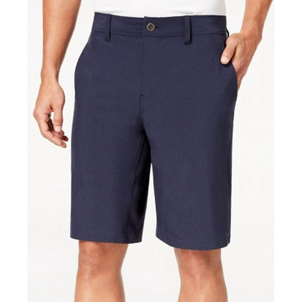 32 Degrees Navy Mens Chino Stretch Performance Shorts 40