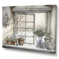 thumbnail image 2 of Designart "Nordic Winter Window Wonder" Scandinavian Wall Art Prints, 2 of 7