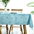 thumbnail image 3 of LOHASCASA Heavy Duty Waterproof PVC Tablecloth 108” x 54” Farm Thanksgiving Multicolor Floral, 3 of 7