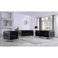 thumbnail image 4 of Meridian Furniture Opal Contemporary Velvet Sofa in Gray, 4 of 10
