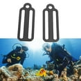 thumbnail image 4 of Jesscasday 2Pcs Scubas Diving Weight Belt Keeper AntiLost Slide Buckles Stoppers Slider, 4 of 10