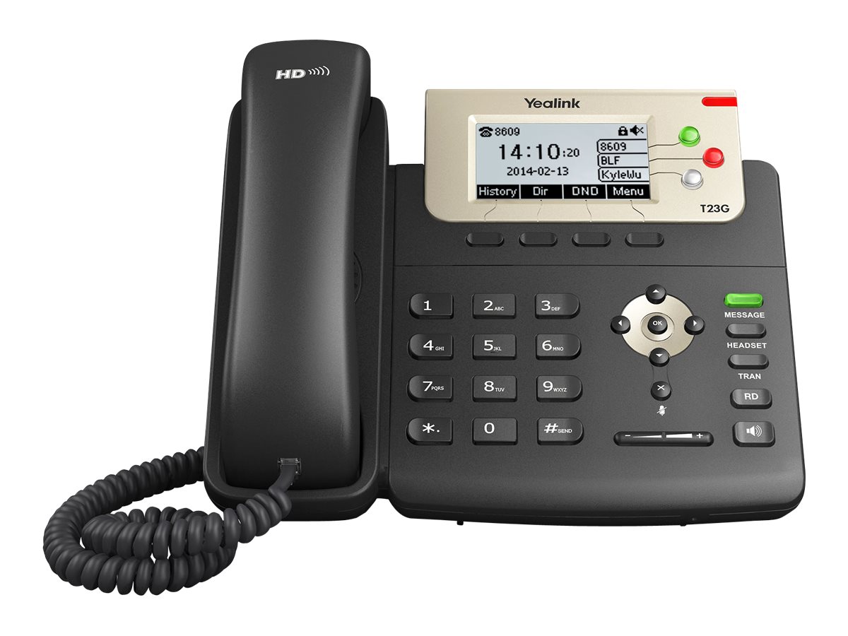 Yealink SIPT23G VoIP phone 3way call capability (SIPT23G