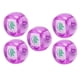 thumbnail image 4 of 5 dados de Mahjong con dirección del viento, esfera este-sur-oeste-norte, juego de entretenimiento, transparente, morado, 4 of 14