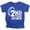Vintage Royal Shirt, variant on 2nd Year Down Football Sports Themed Birthday Shirt for Toddler Boys Second Birthday Outfit Vintage Royal Shirt 3T