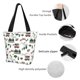thumbnail image 4 of Balery Camping Caravan 2 Bolsa de Hombro con Diseño, Bolsa Grande y Duradera, Bolsa Versátil para Compras, 4 of 6