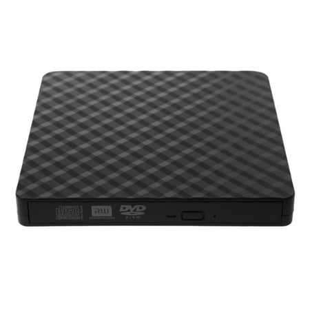 CB31011 USB 3.0 Portable Ultra Thin External Optical Drive CD Tray ODD Caddy Burner Reader 5Gbps Date Transfer for Notebook Mobile PC PC Desktop Apple Notebook Apple All - in - (Best External Optical Drive)